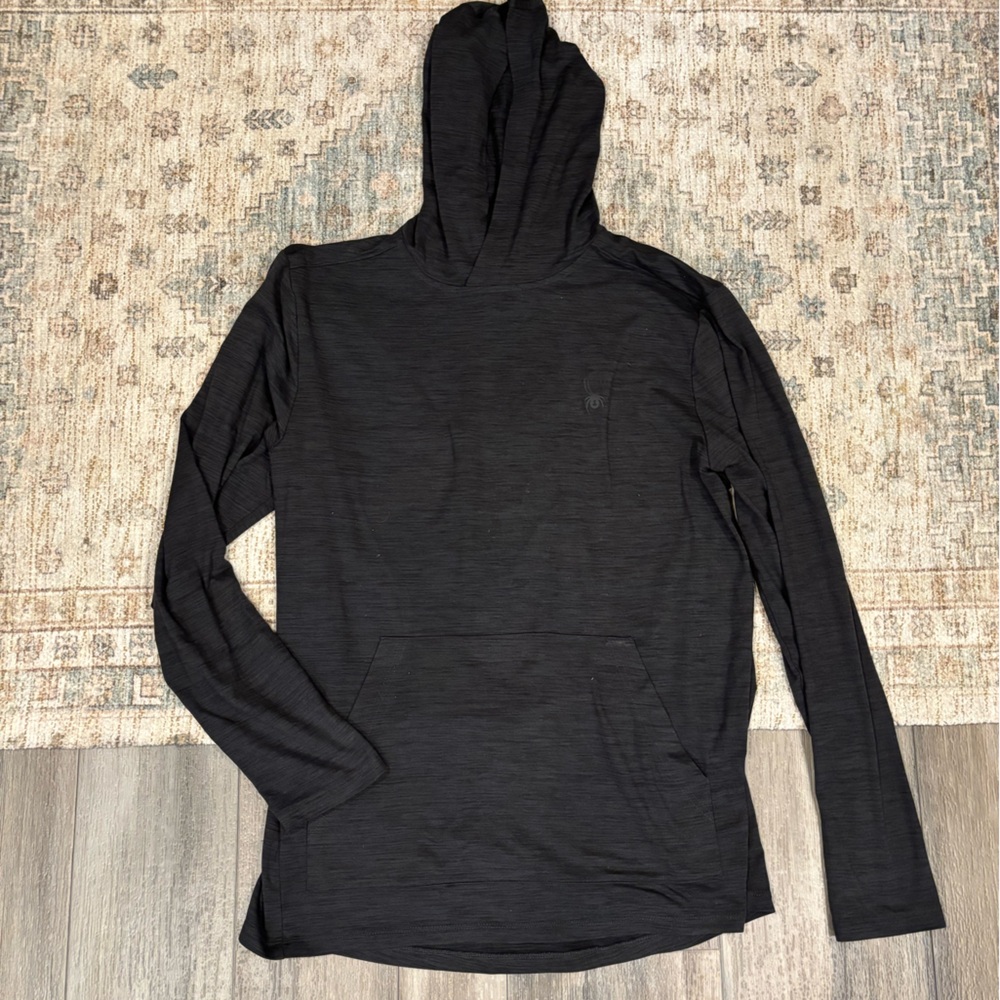 Spider men’s gray hoodie